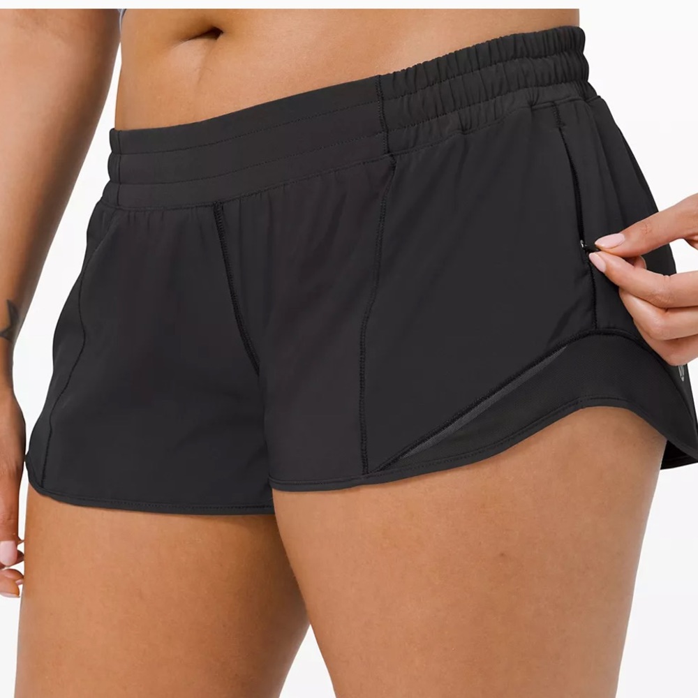 EUC LULULEMON HOTTY HOT RUNNING SHORTS